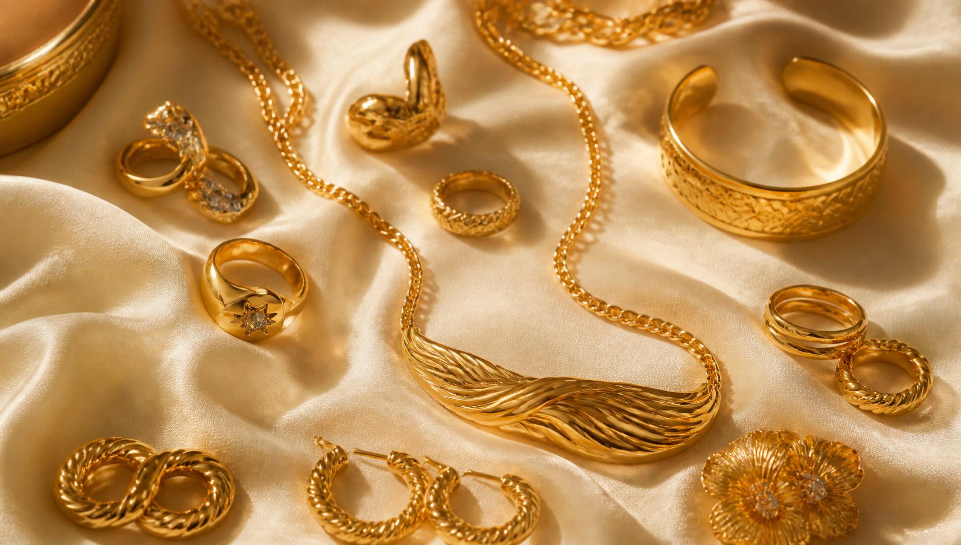 Colección de joyería en oro 18K